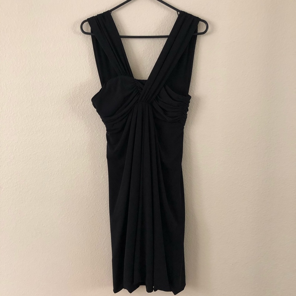 Express midi black dress